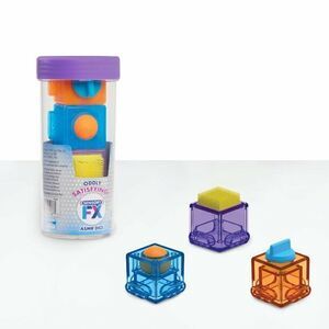 Sensory FX Oddly Satisfying ASMR Dice Fidget Toy 1 Pack of 3 Dice